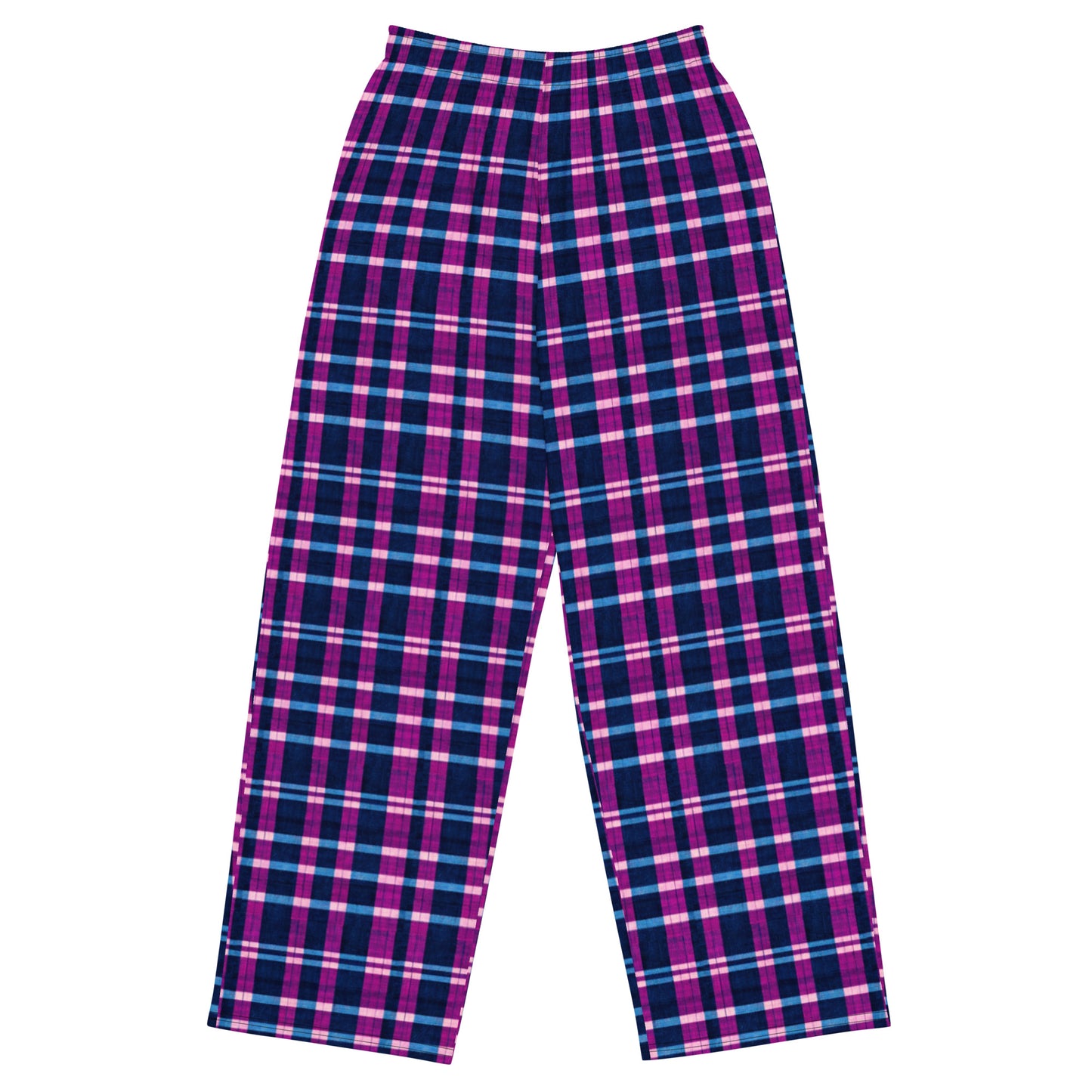 Royal Highlander Plaid Women’s wide-leg pants