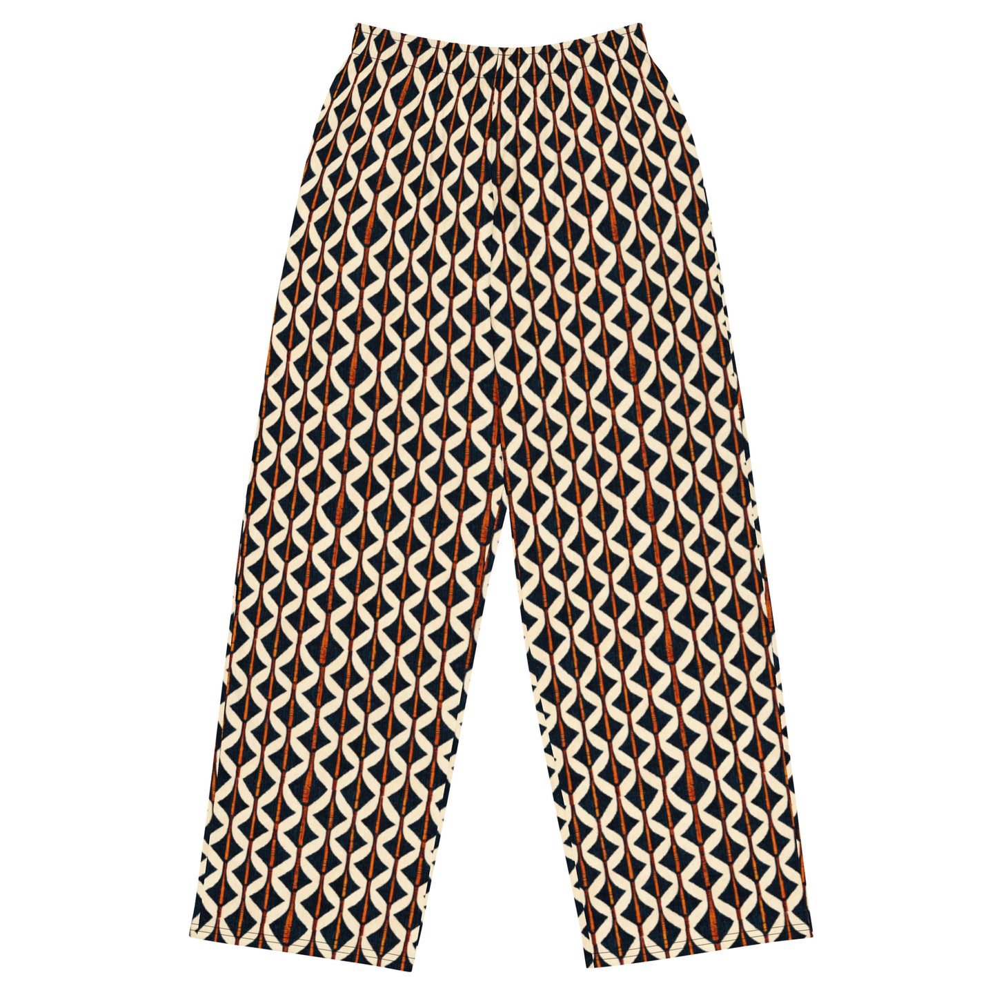 Tribal Tones In Harmony Men’s wide-leg pants