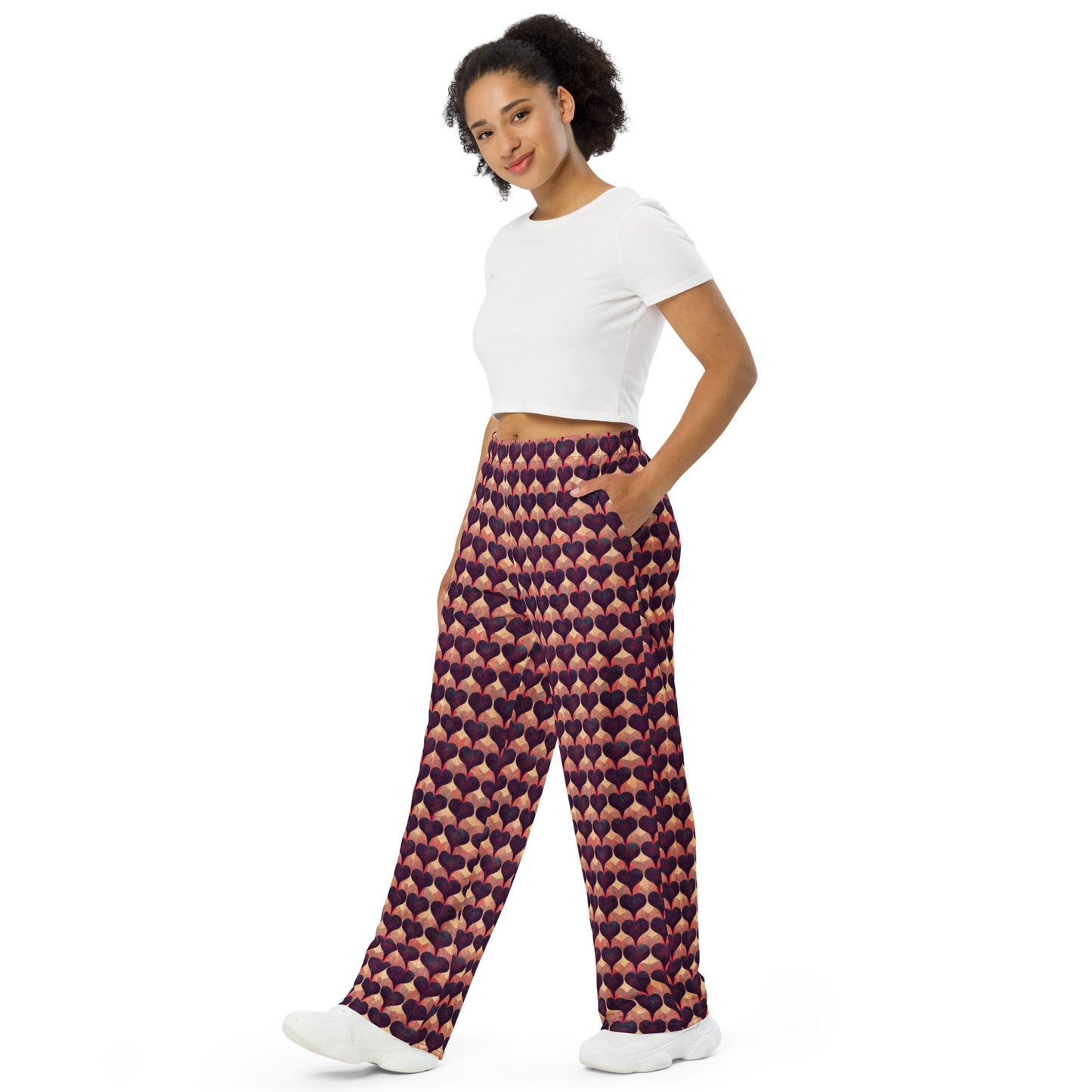 Loves Tapestry unisex wide-leg pants