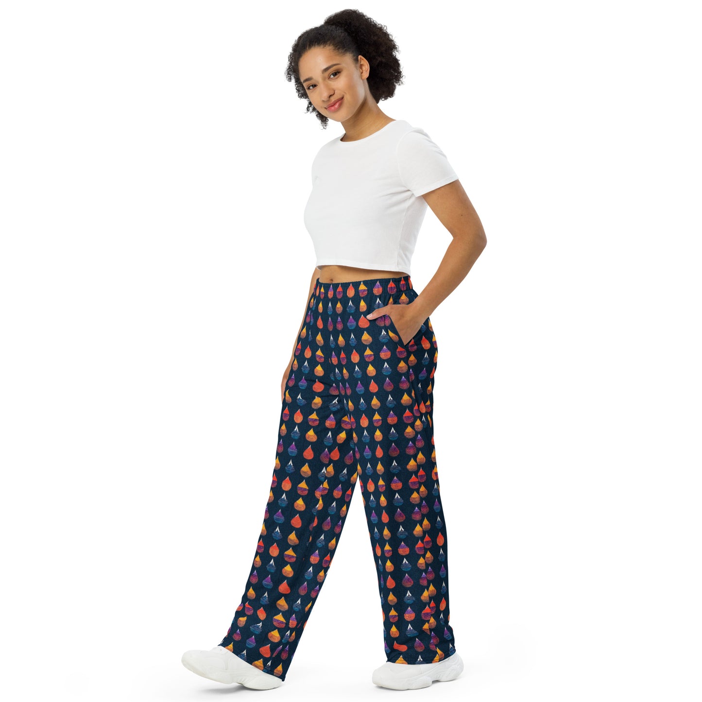 Prismatic Precipitation Women’s wide-leg pants