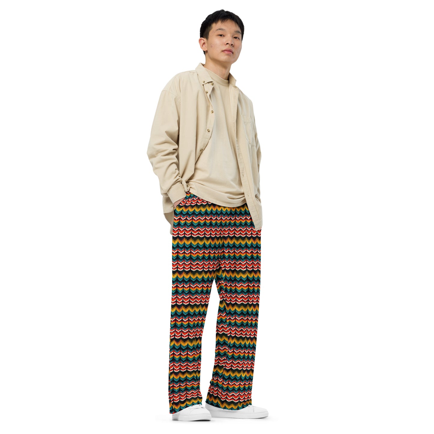 Jimmy’s Sweater wide-leg pants