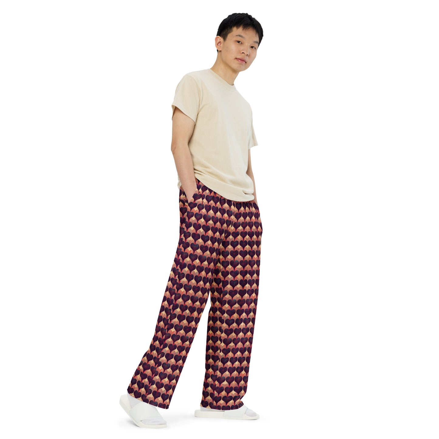 Loves Tapestry unisex wide-leg pants