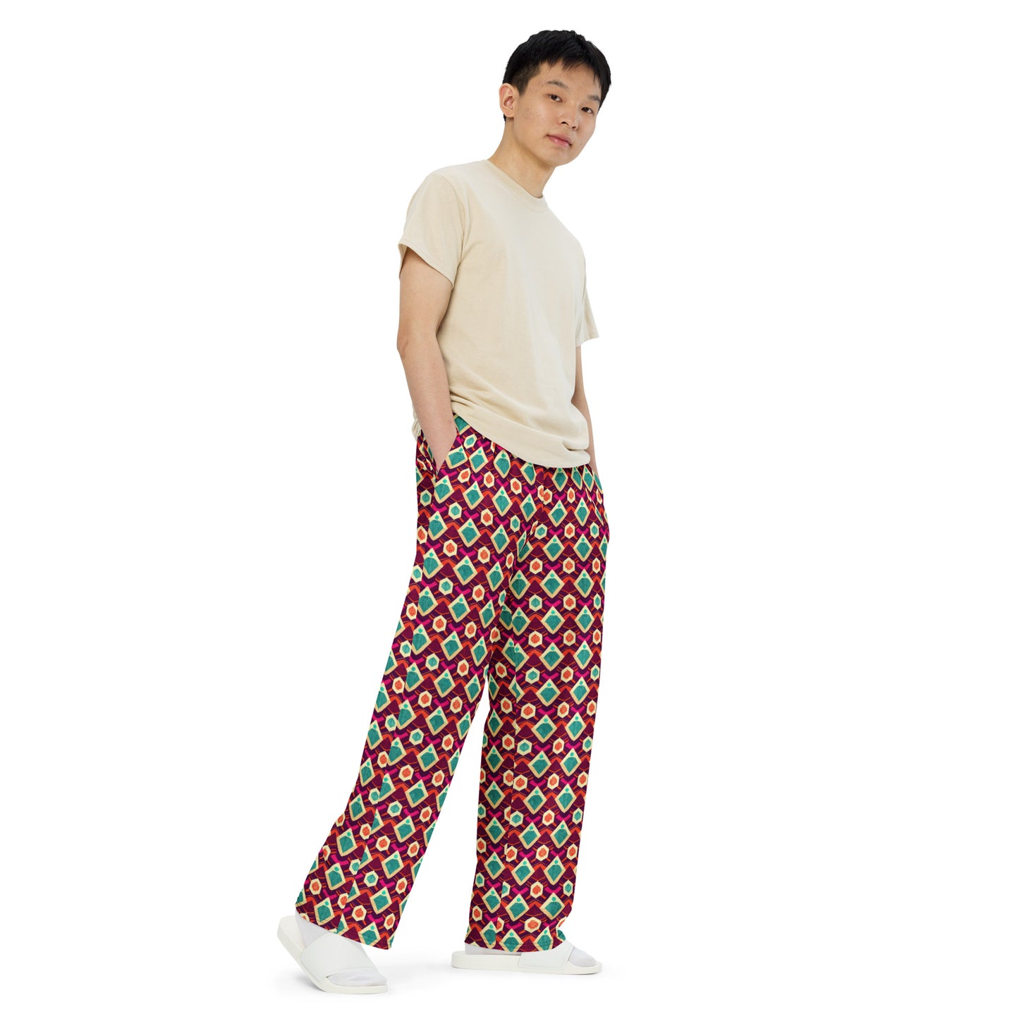 Morning Delight Men’s wide-leg pants