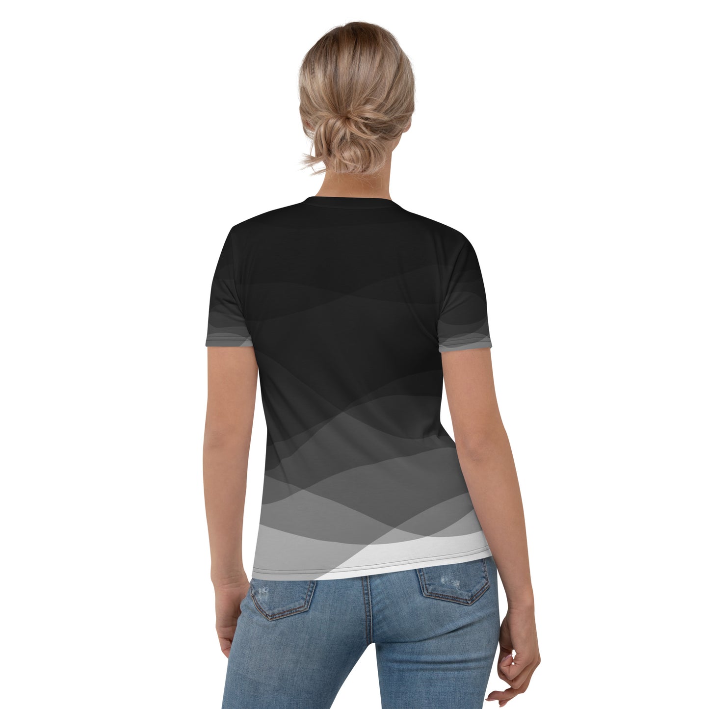 Graphite Waves Women's T-shirt