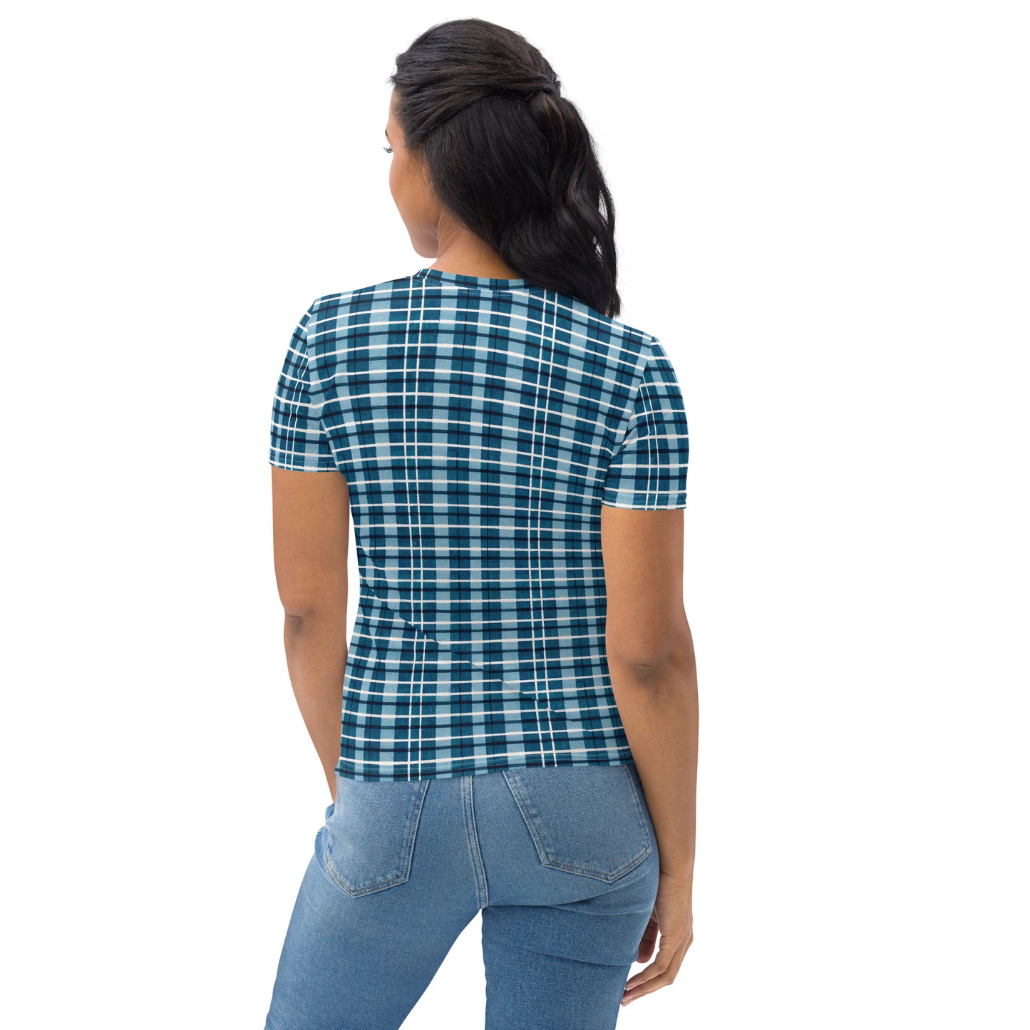 Scotsman’s Skyward Plaid Women's T-shirt