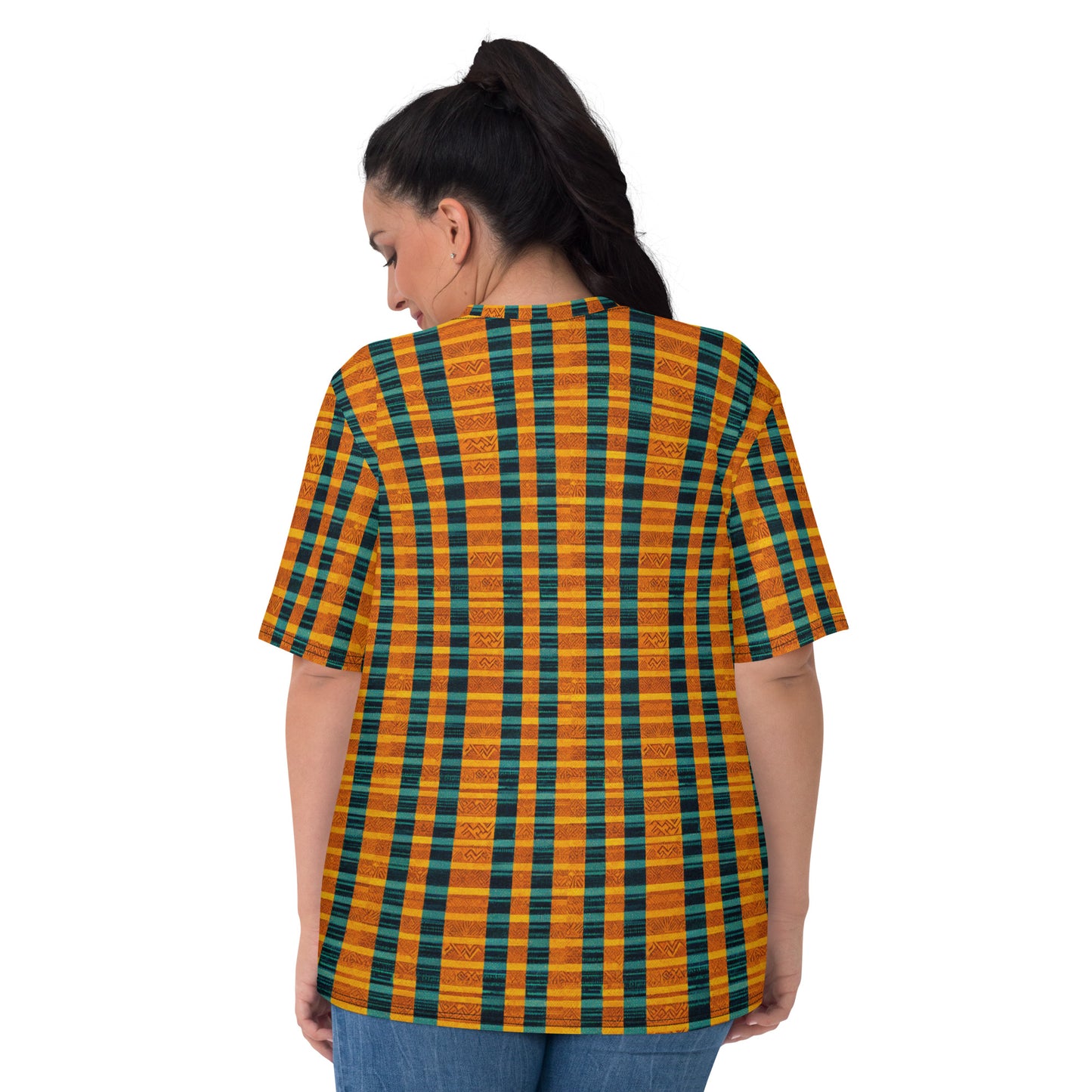 Teal & Tangerine Tapestry Women's T-shirt