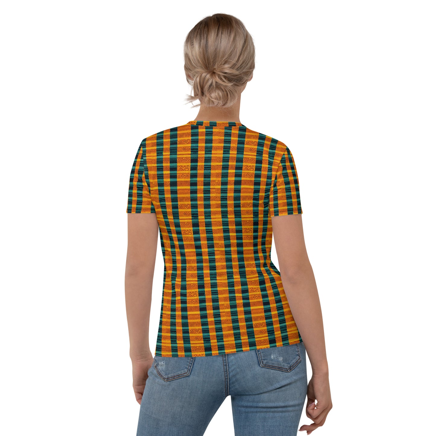 Teal & Tangerine Tapestry Women's T-shirt