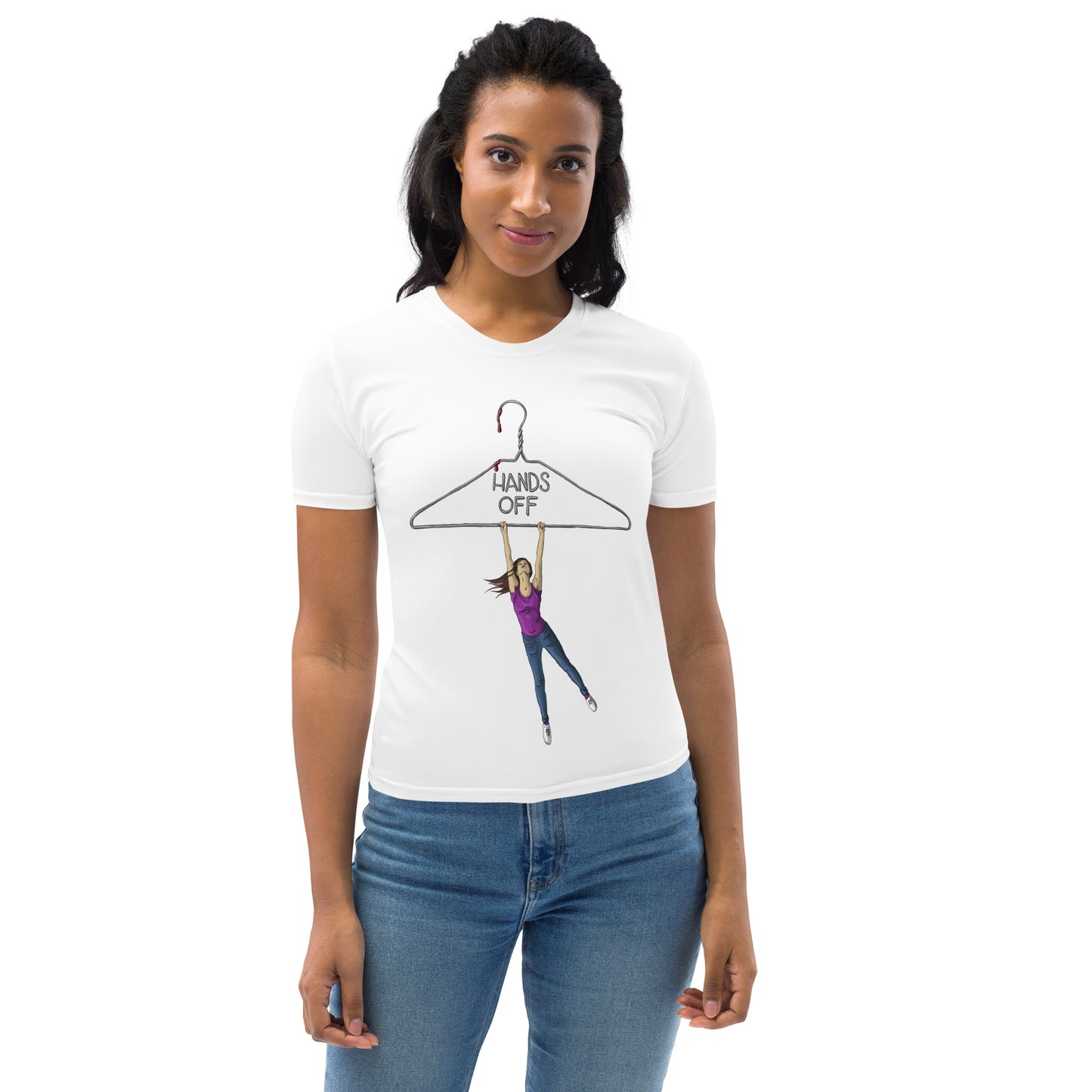 Hands Off Women's T-shirt