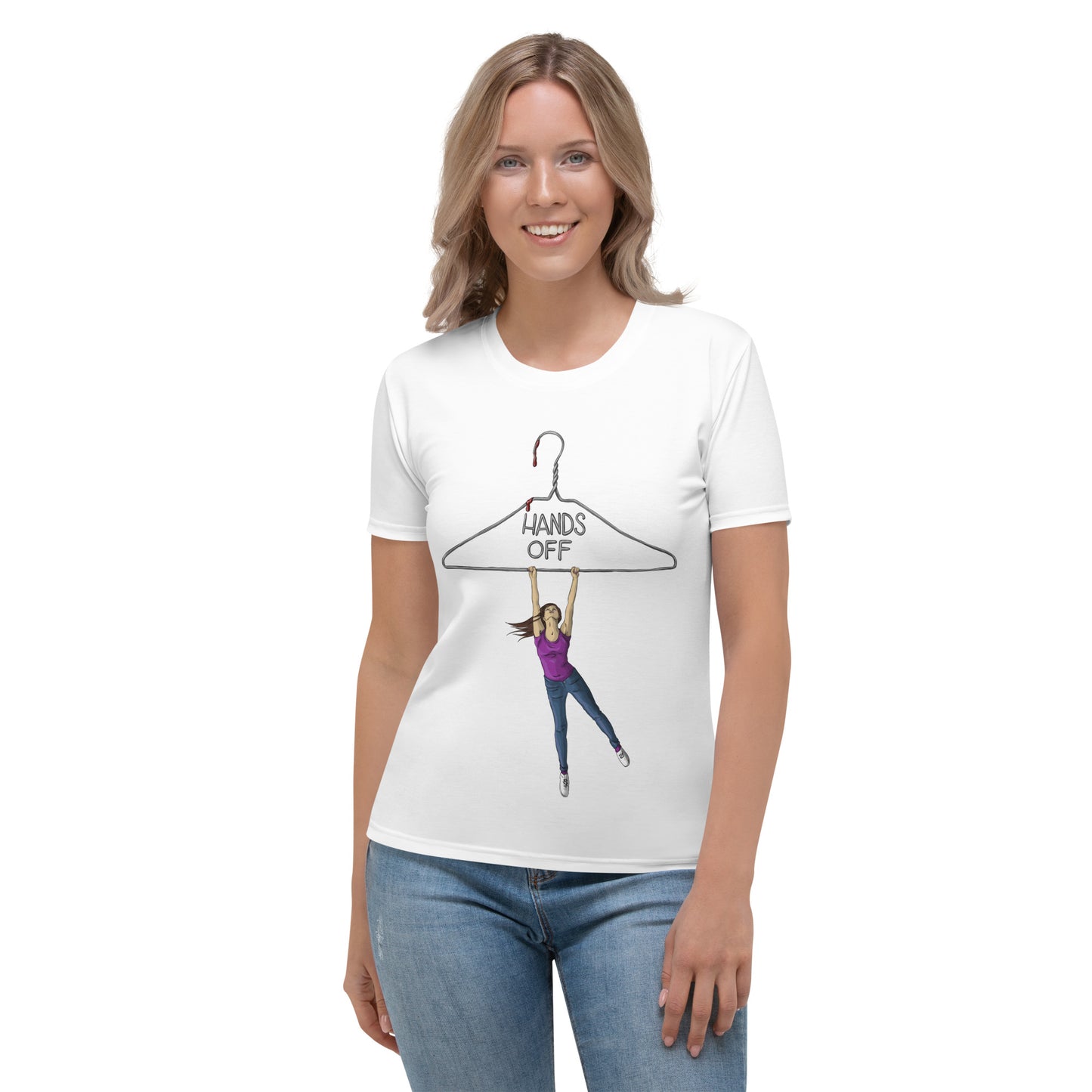 Hands Off Women's T-shirt