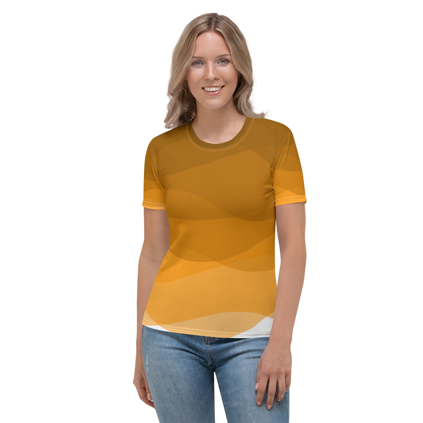 Tangerine Whirlpool Women's T-shirt