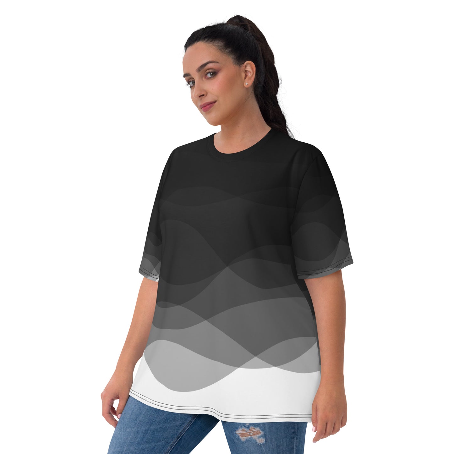 Graphite Waves Women's T-shirt