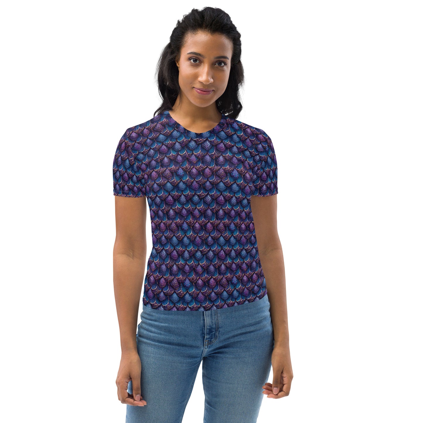 Luminosa, the Radiant Amethyst Drakon Women's T-shirt