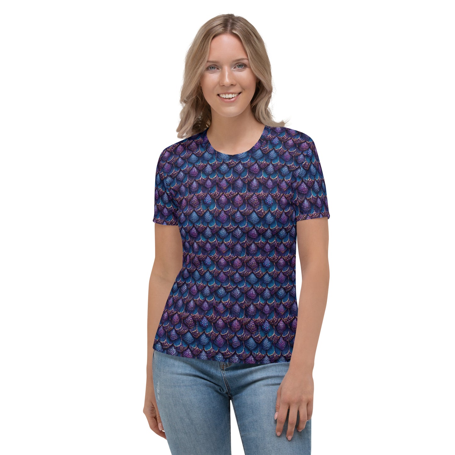 Luminosa, the Radiant Amethyst Drakon Women's T-shirt