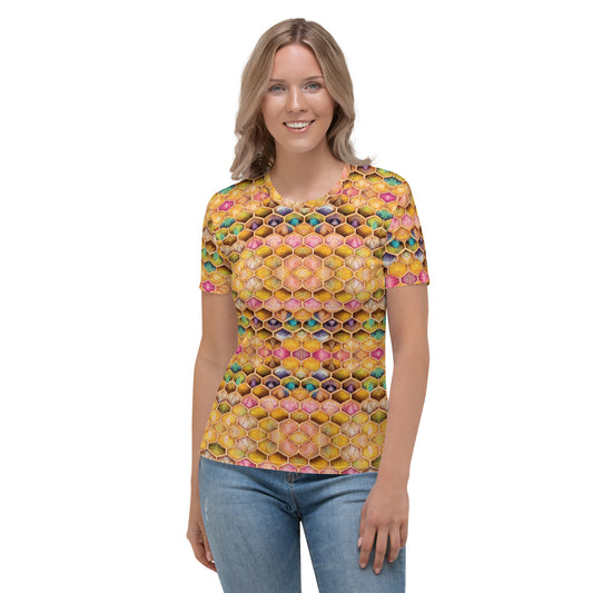Rainbow Hive Radiance Women's T-shirt