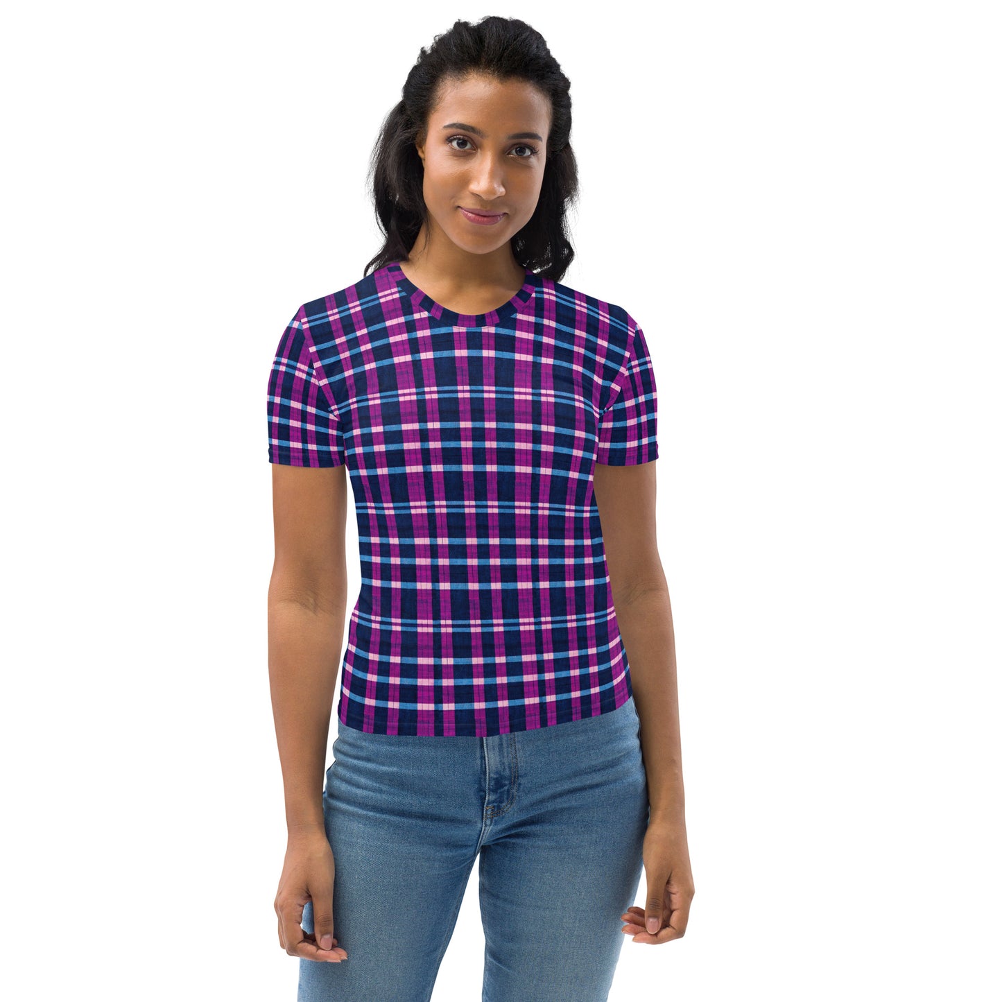 Royal Highlander Plaid Women's T-shirt
