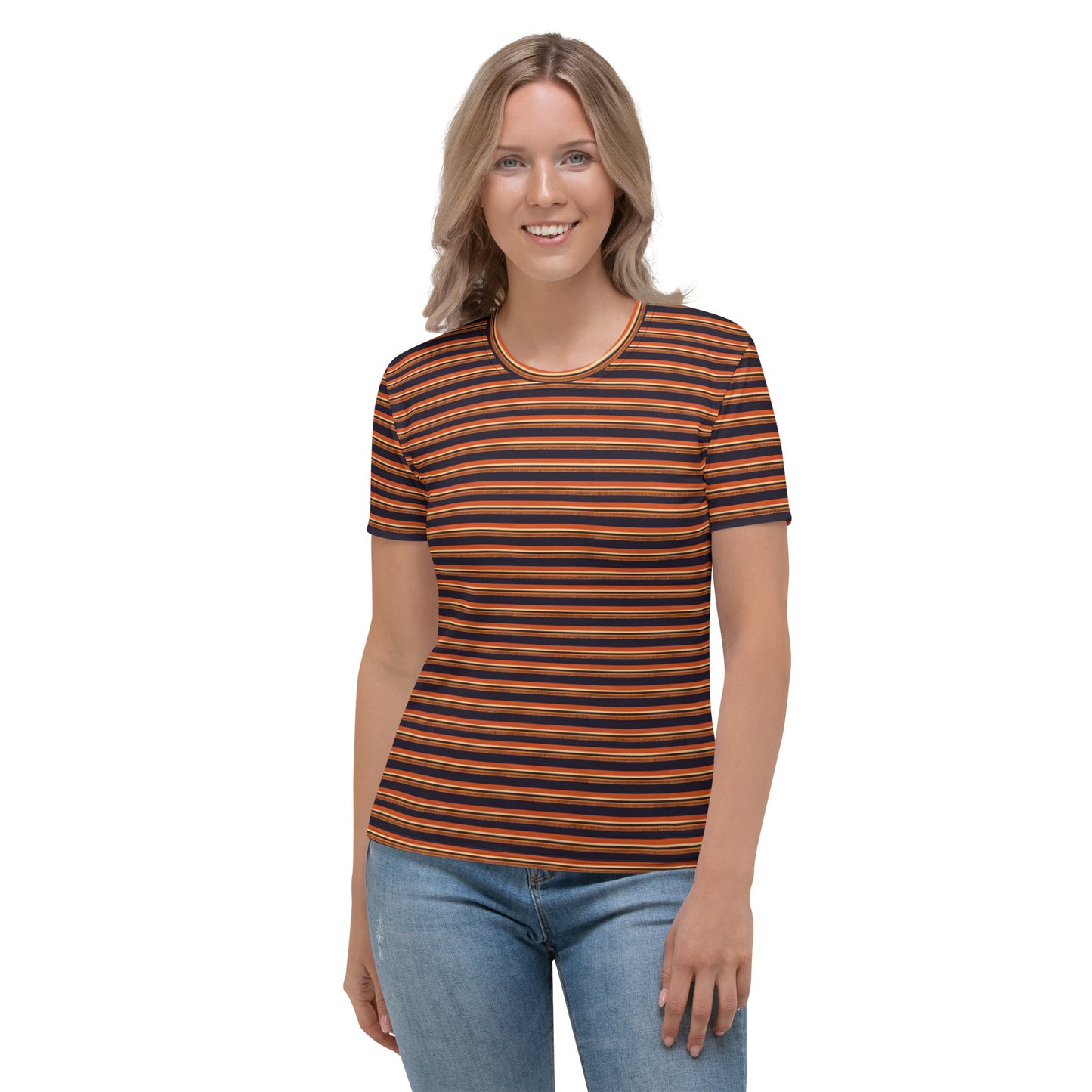 Savanna Sunset Stitches Women's T-shirt