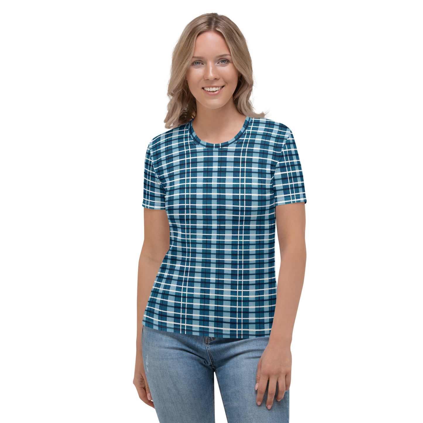 Scotsman’s Skyward Plaid Women's T-shirt