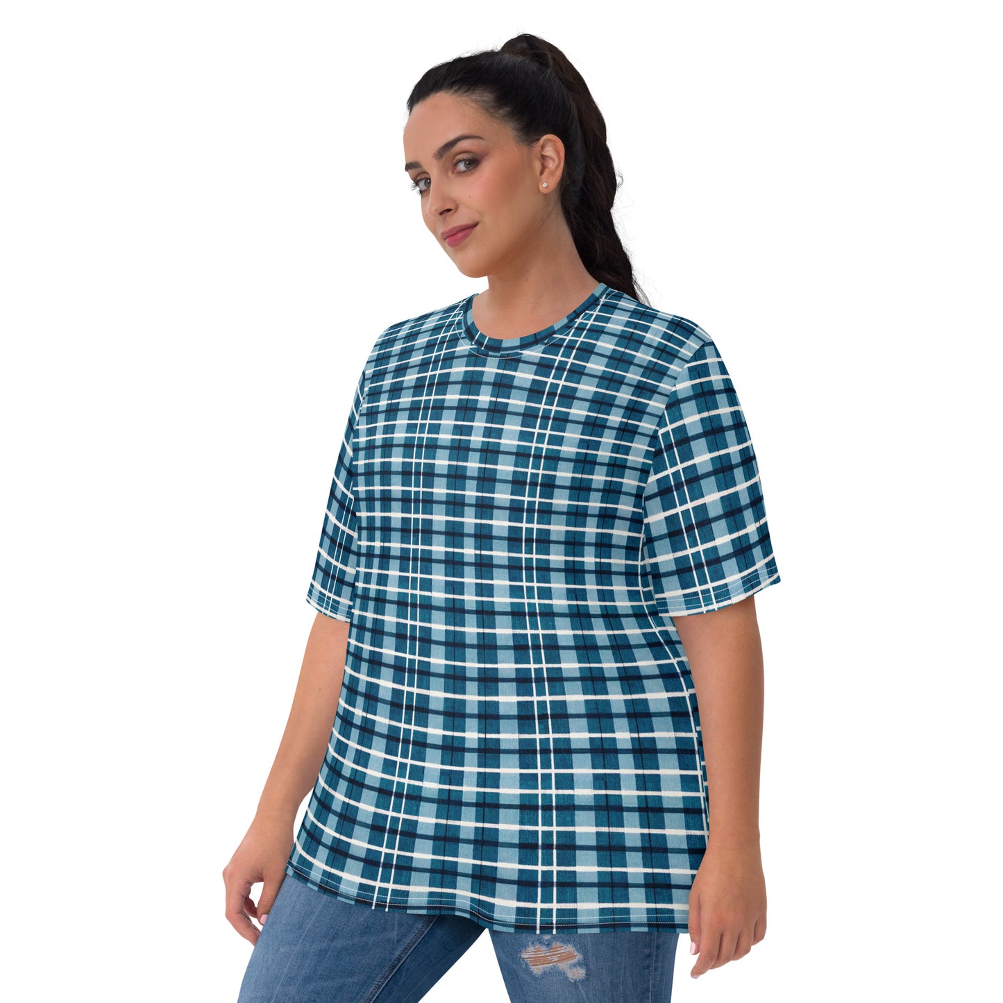 Scotsman’s Skyward Plaid Women's T-shirt