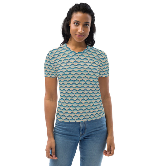 Seafoam Scales Women's T-shirt