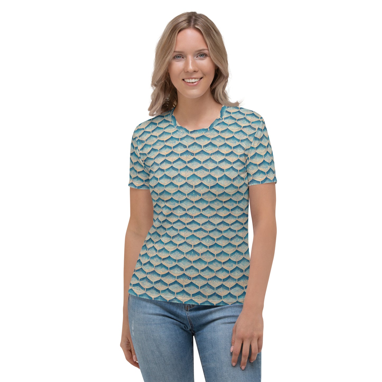 Seafoam Scales Women's T-shirt