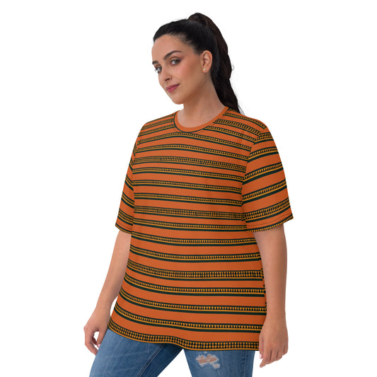 Timbuktu Tangerine Tapestry Women's T-shirt