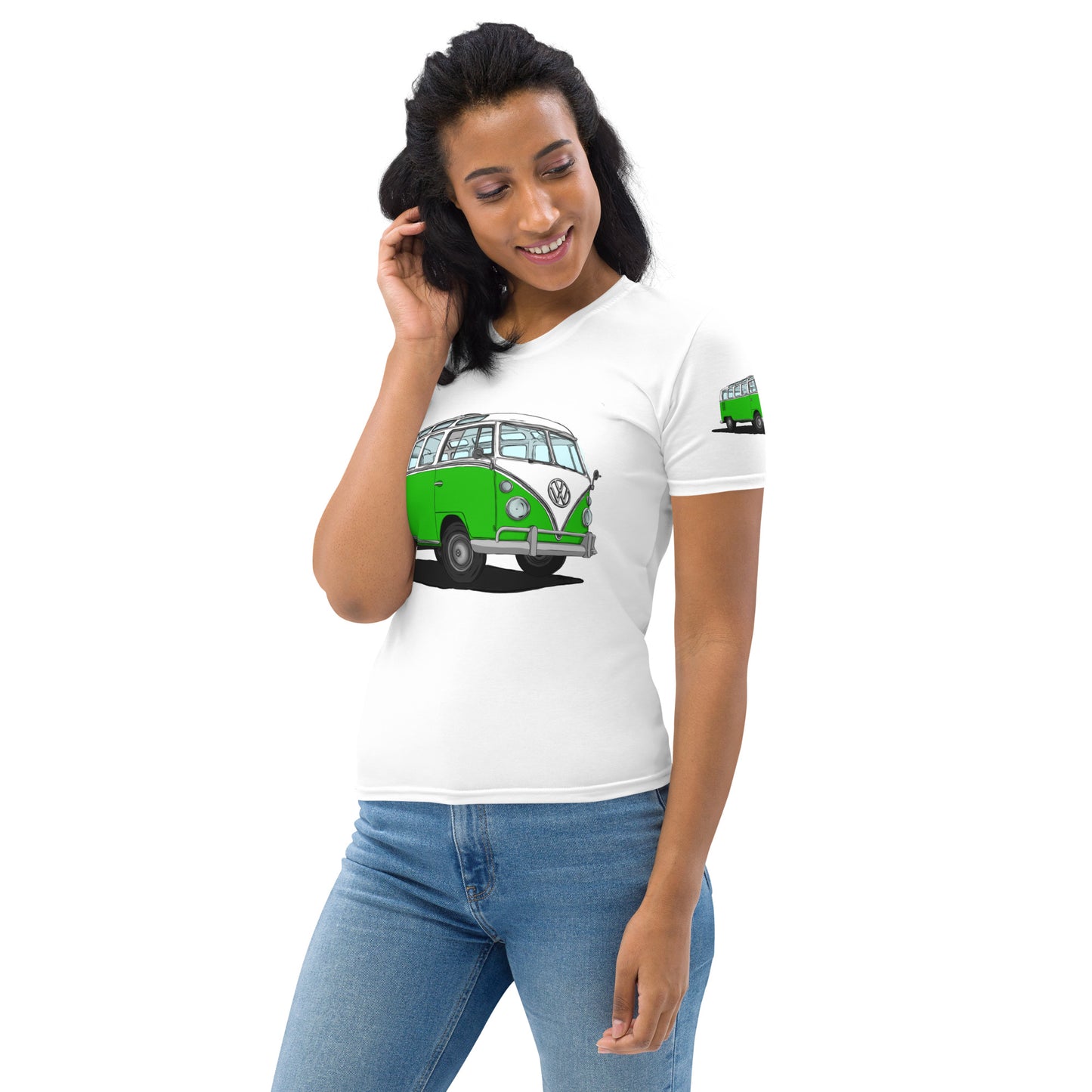 Green VW Van Women's T-shirt