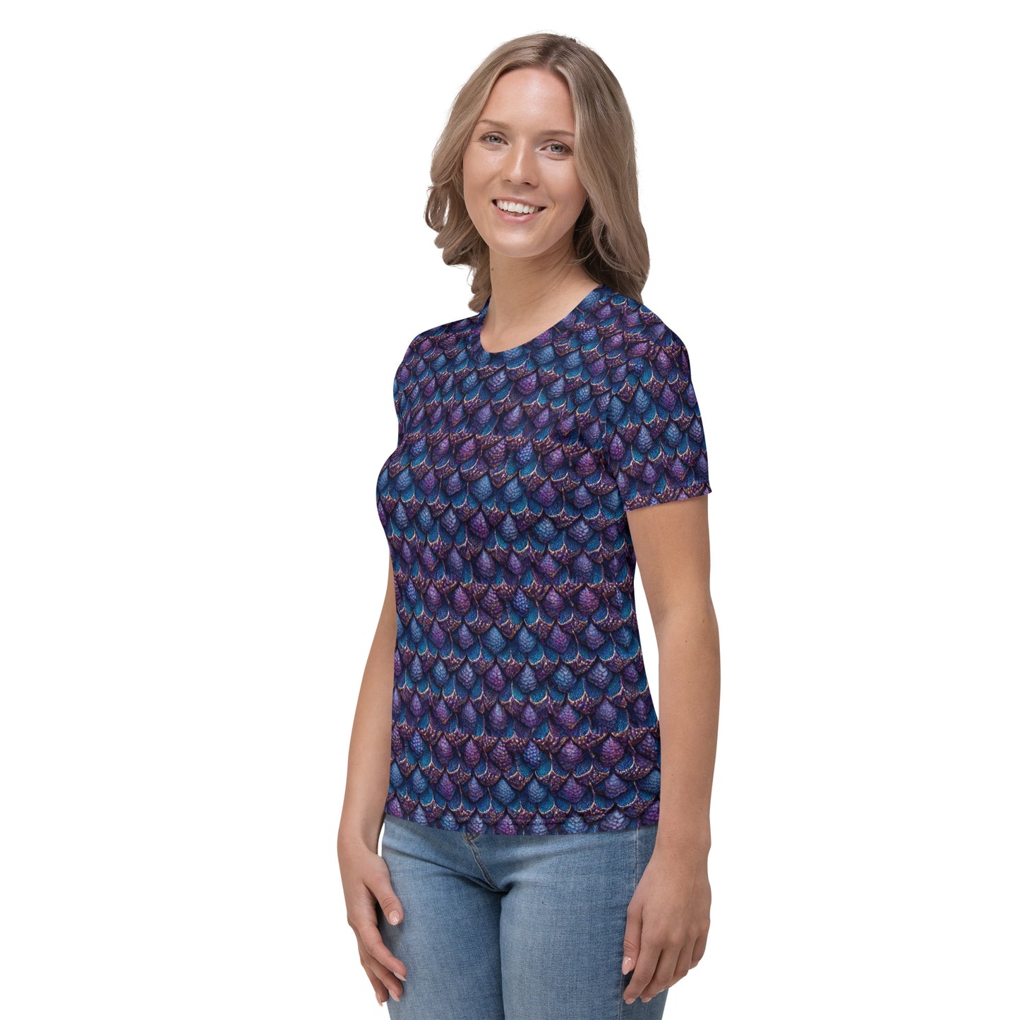 Luminosa, the Radiant Amethyst Drakon Women's T-shirt