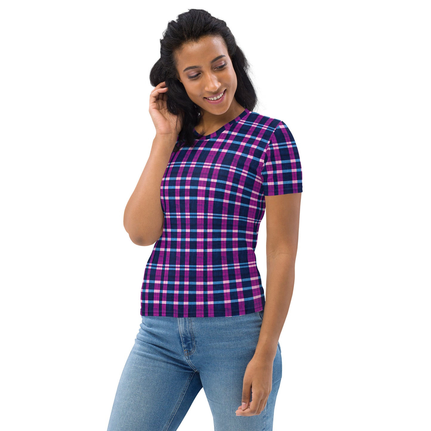 Royal Highlander Plaid Women's T-shirt