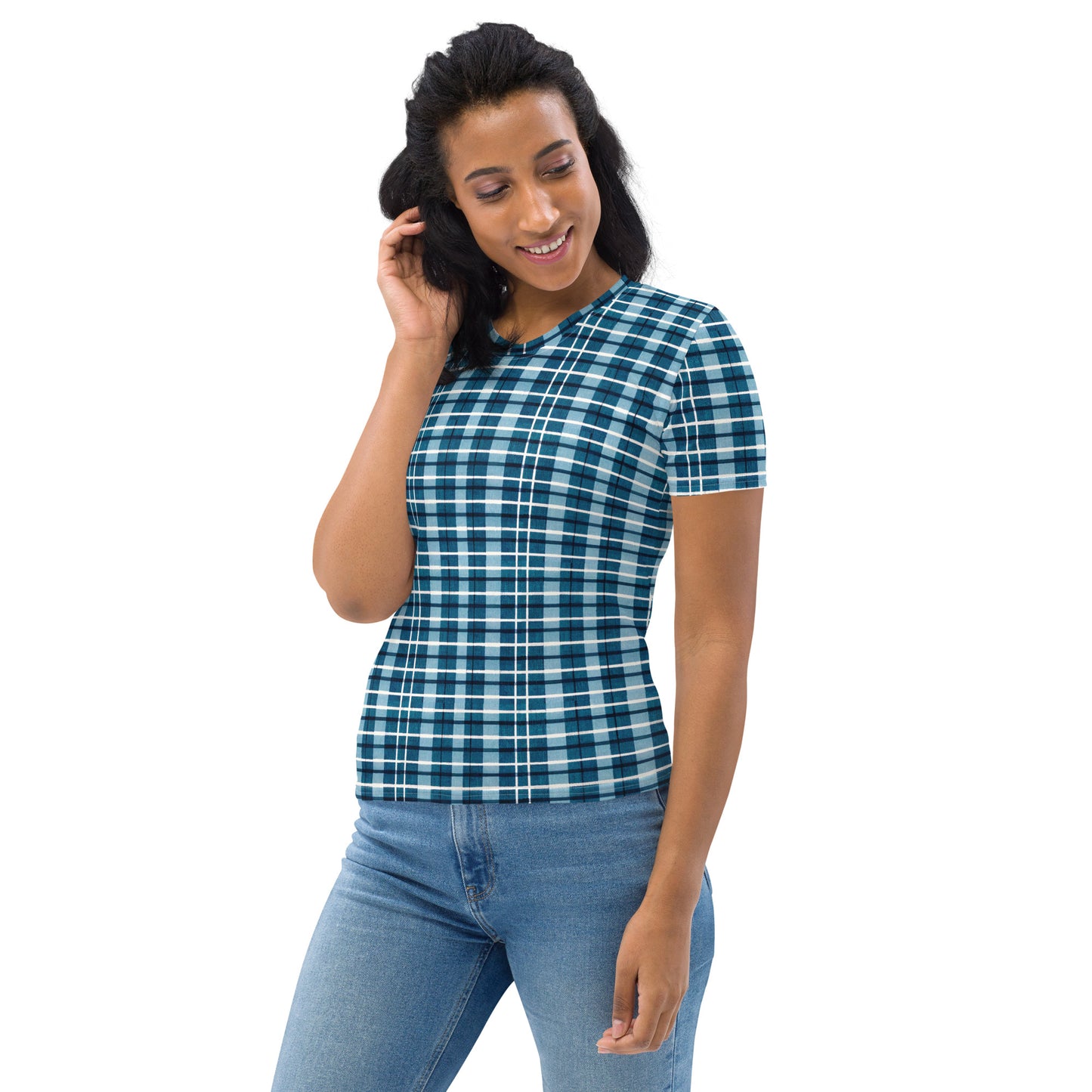 Scotsman’s Skyward Plaid Women's T-shirt