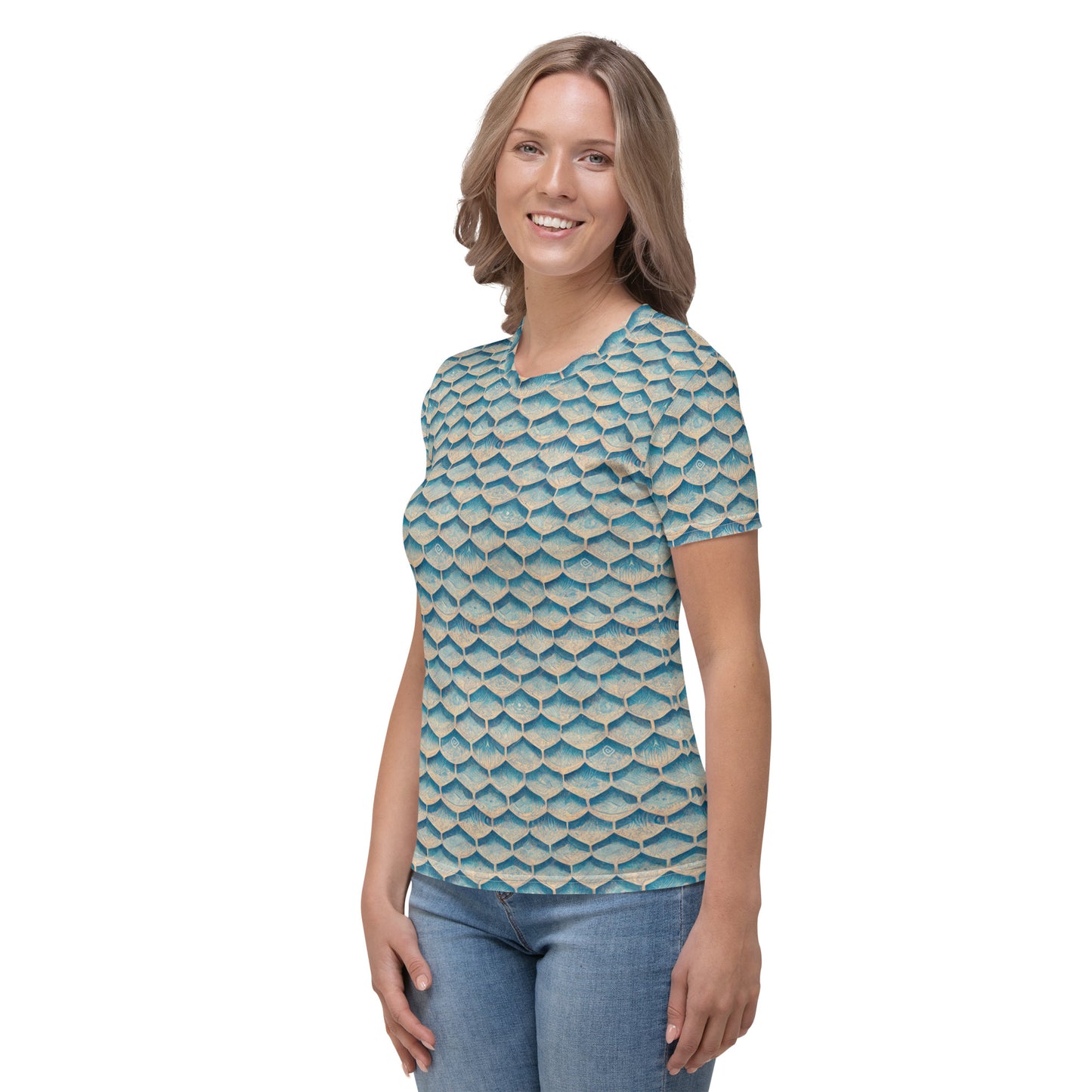 Seafoam Scales Women's T-shirt
