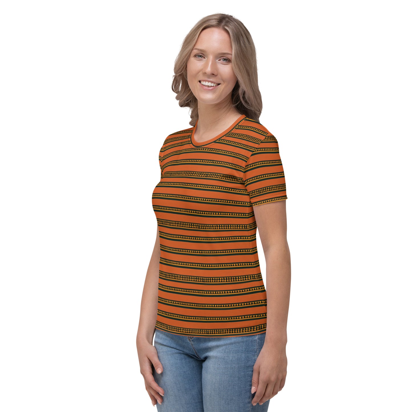 Timbuktu Tangerine Tapestry Women's T-shirt