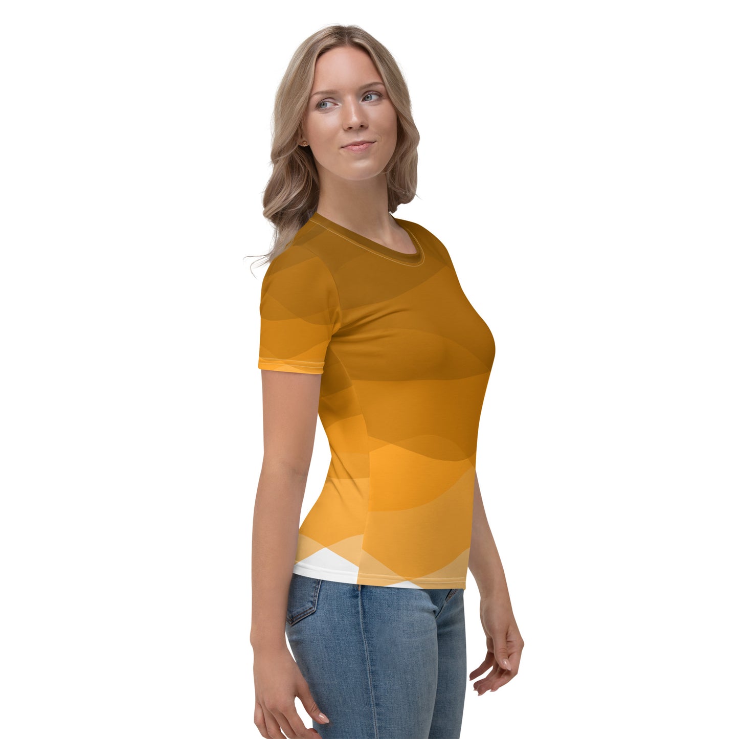 Tangerine Whirlpool Women's T-shirt