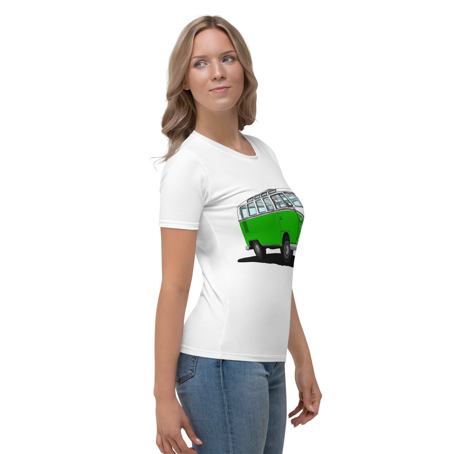 Green VW Van Women's T-shirt