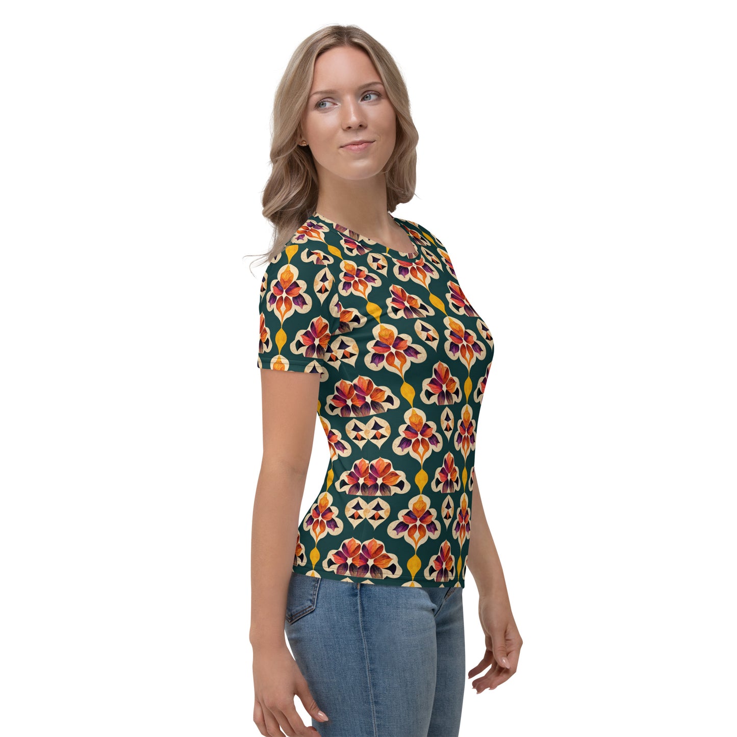 Ifrane’s Rainbow Blossoms Women's T-shirt