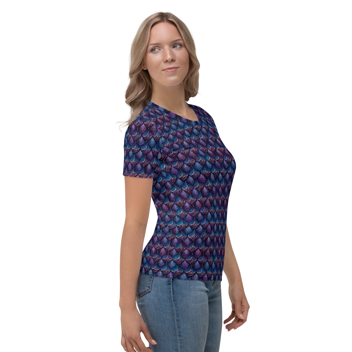 Luminosa, the Radiant Amethyst Drakon Women's T-shirt