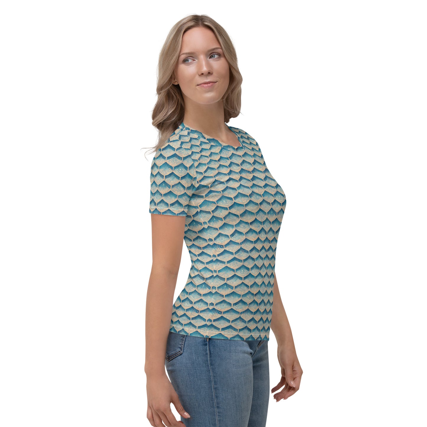 Seafoam Scales Women's T-shirt
