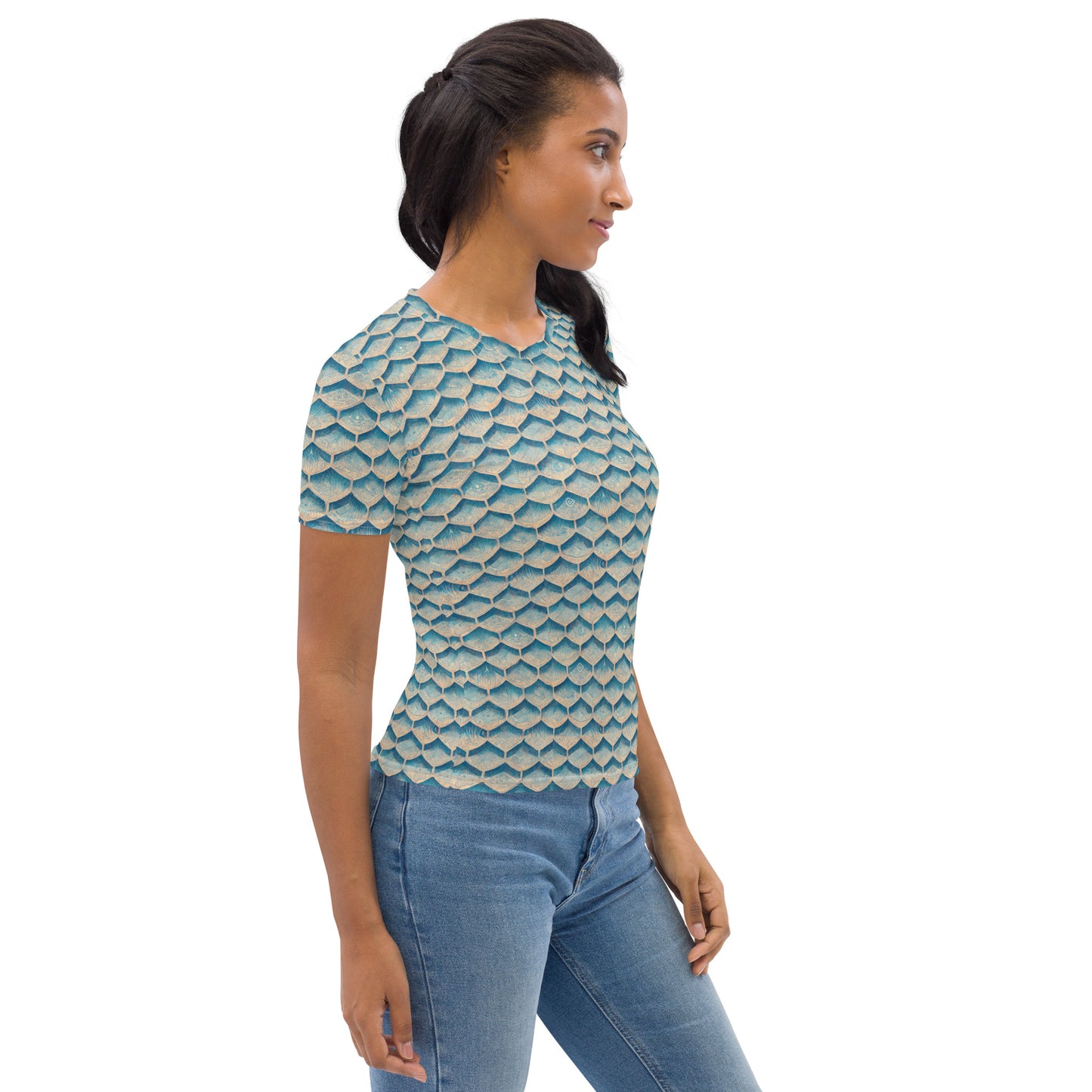 Seafoam Scales Women's T-shirt