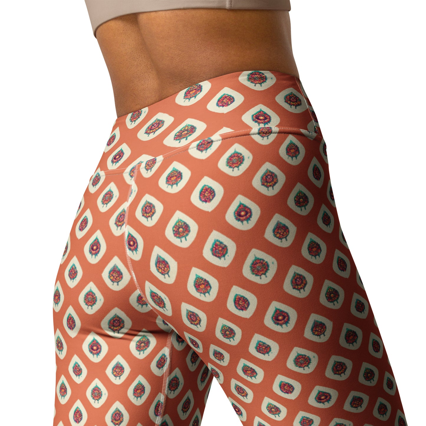 Mango Tango Yoga Leggings