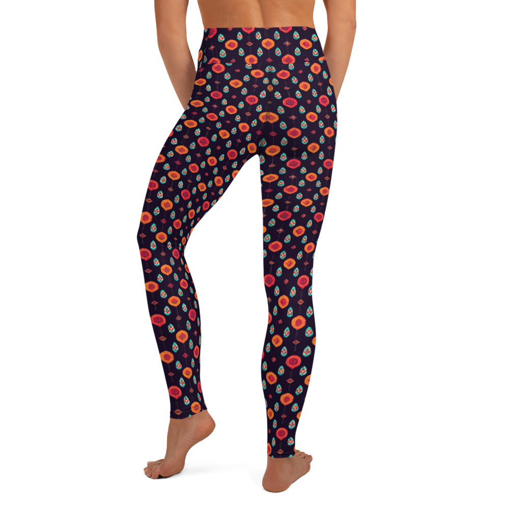 Free Spirited Flora Yoga Leggings