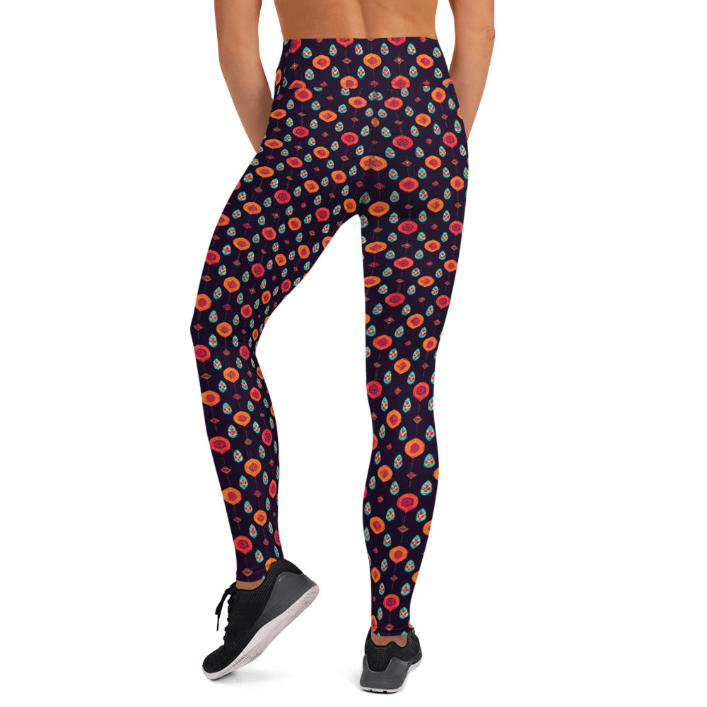 Free Spirited Flora Yoga Leggings