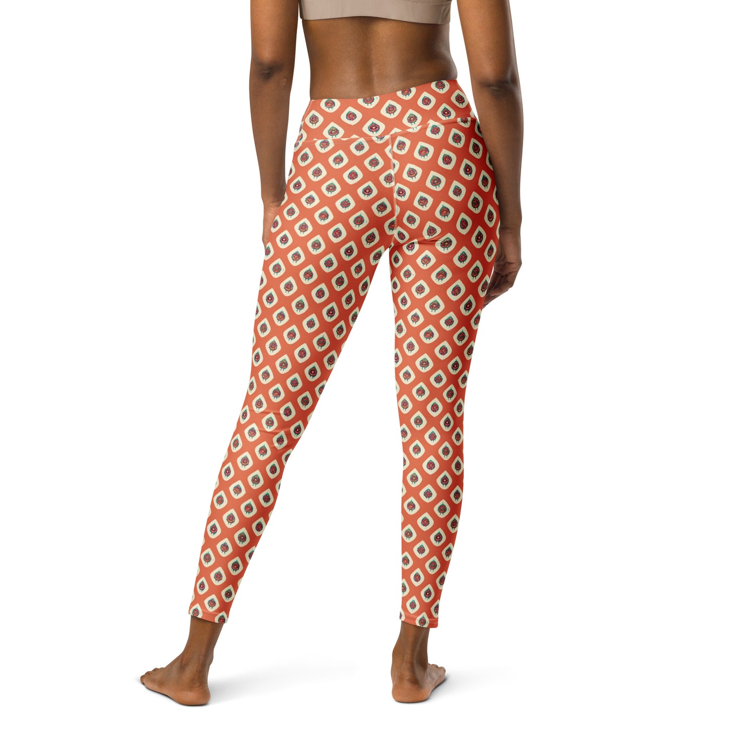 Mango Tango Yoga Leggings