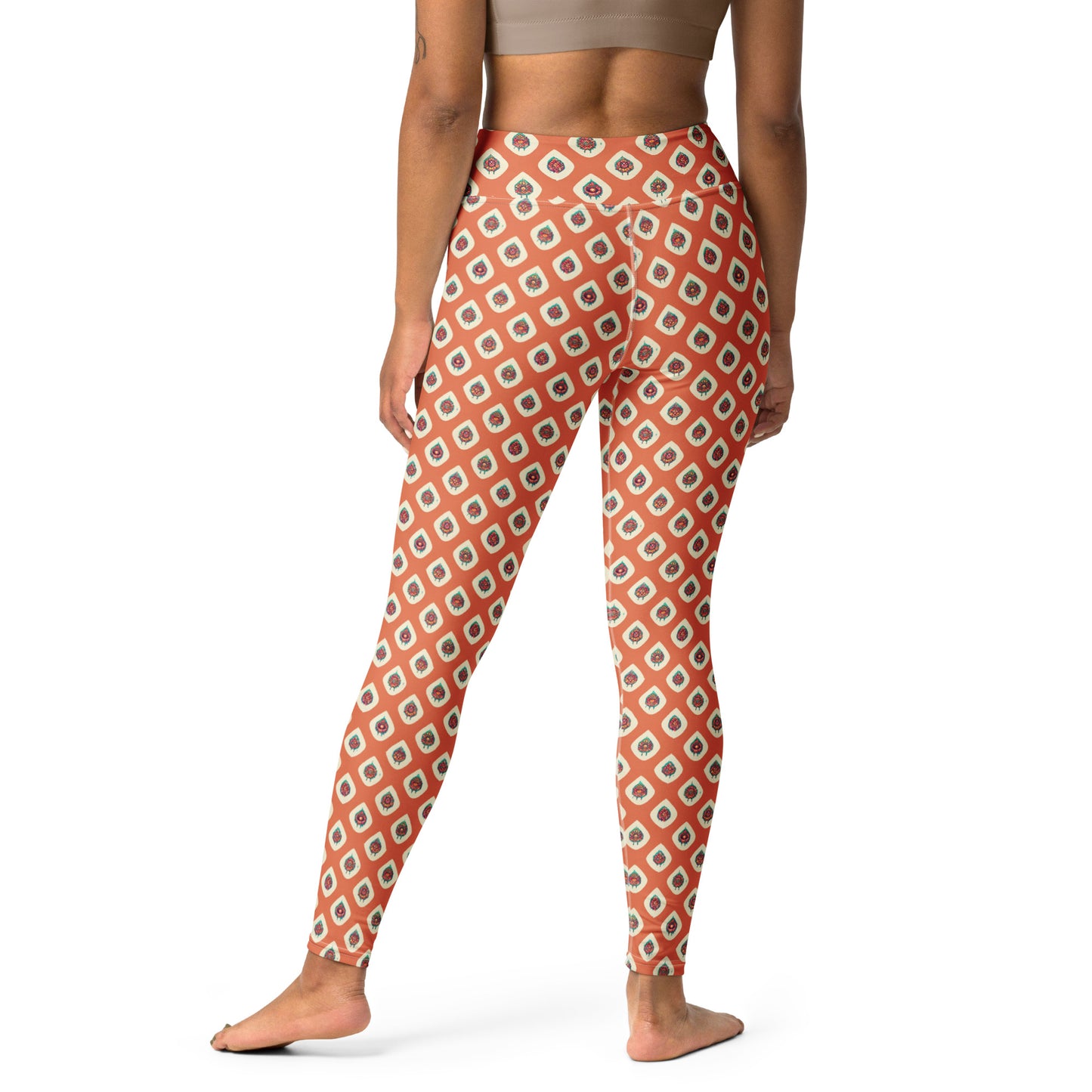 Mango Tango Yoga Leggings