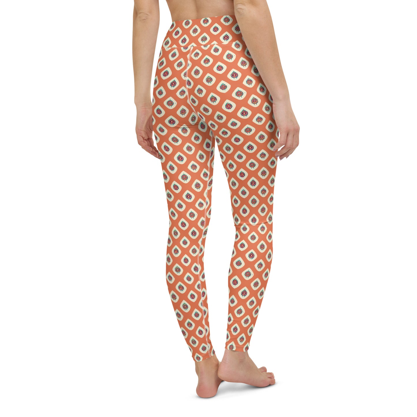 Mango Tango Yoga Leggings