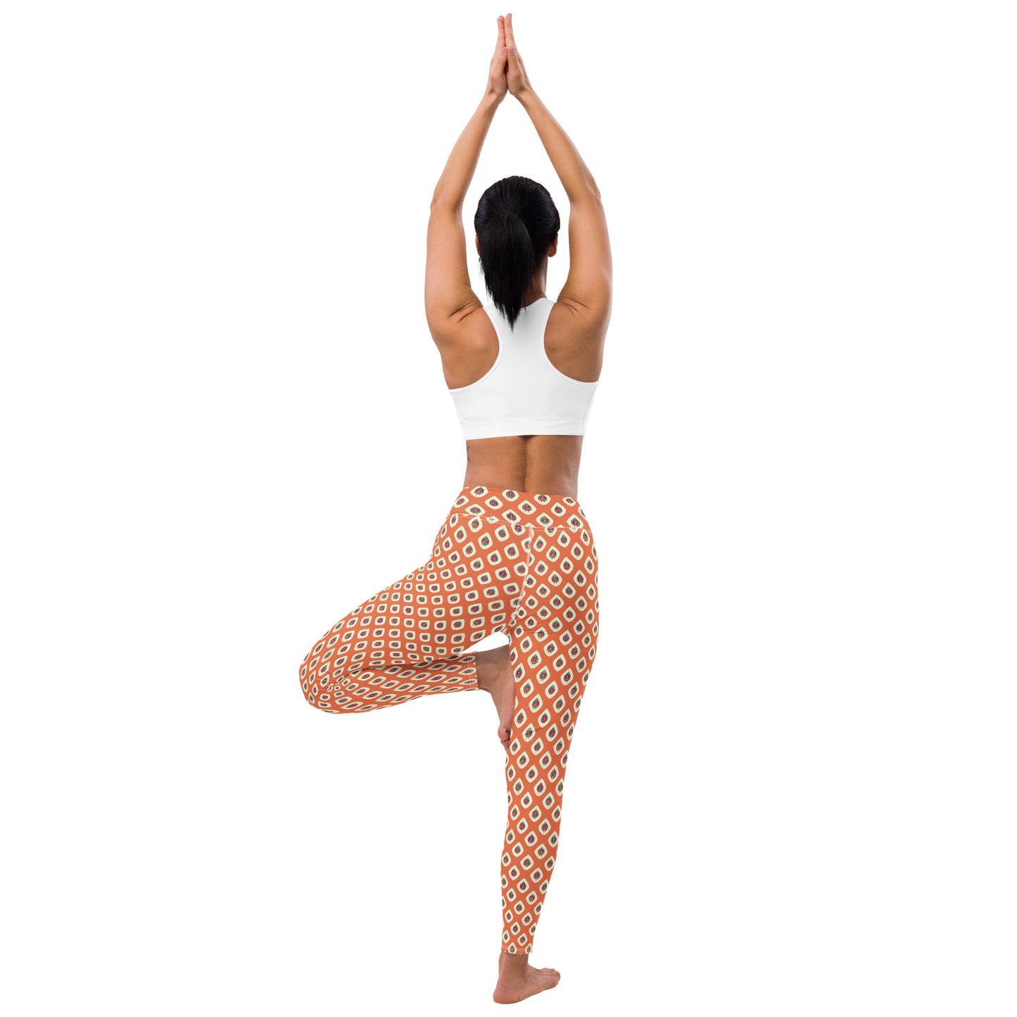 Mango Tango Yoga Leggings