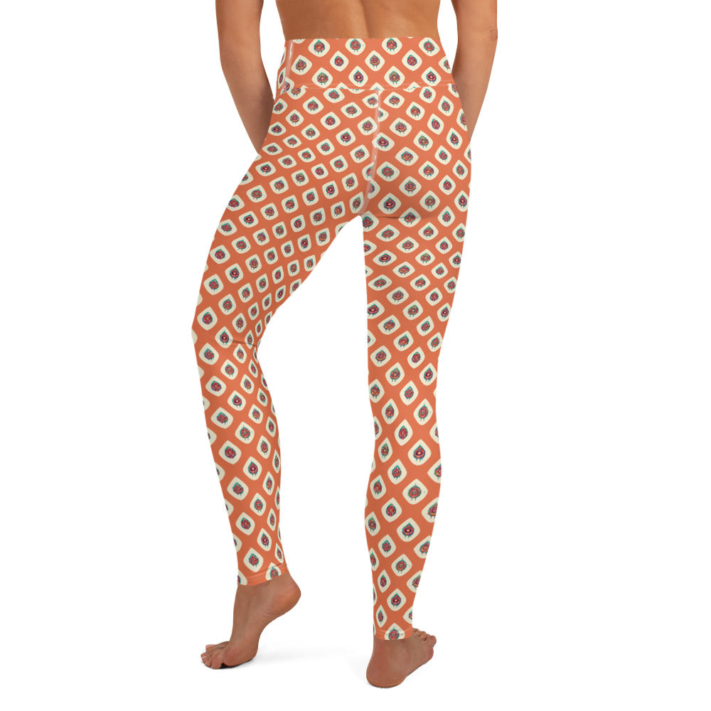 Mango Tango Yoga Leggings