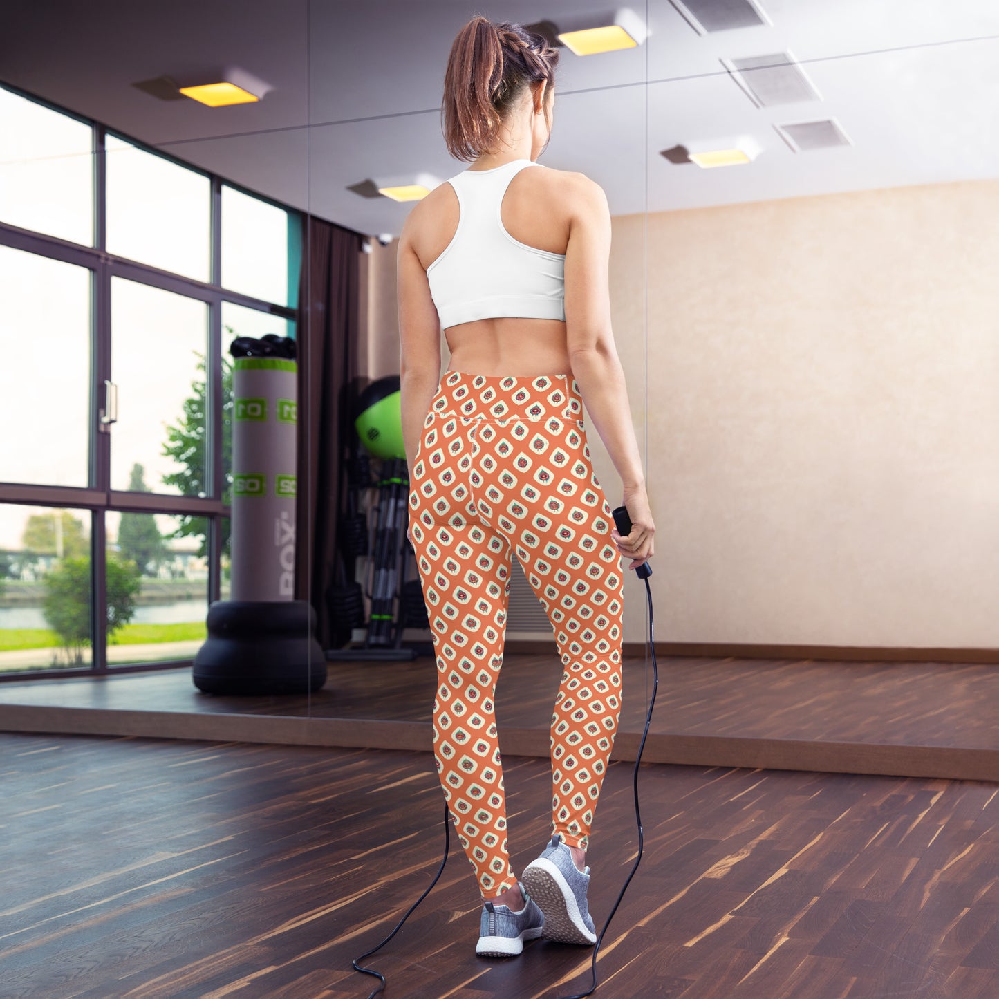 Mango Tango Yoga Leggings