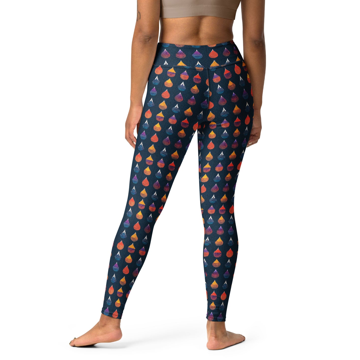 Prismatic Precipitation Yoga Leggings