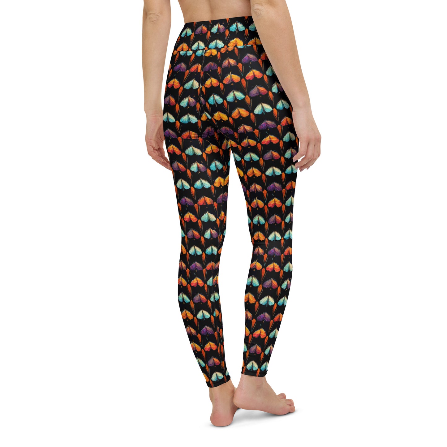 Quilted Wings Yoga Leggings