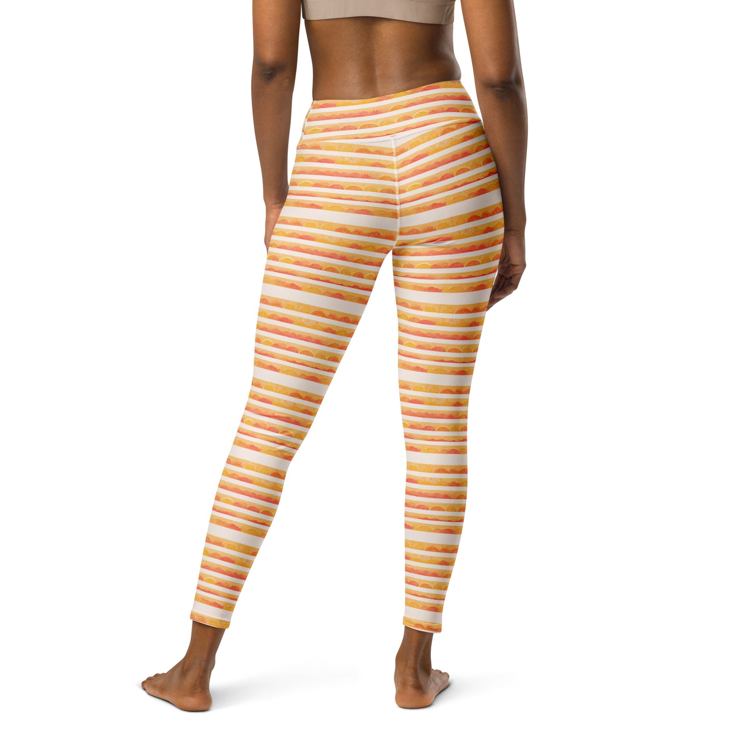 Rising Sun Yoga Leggings