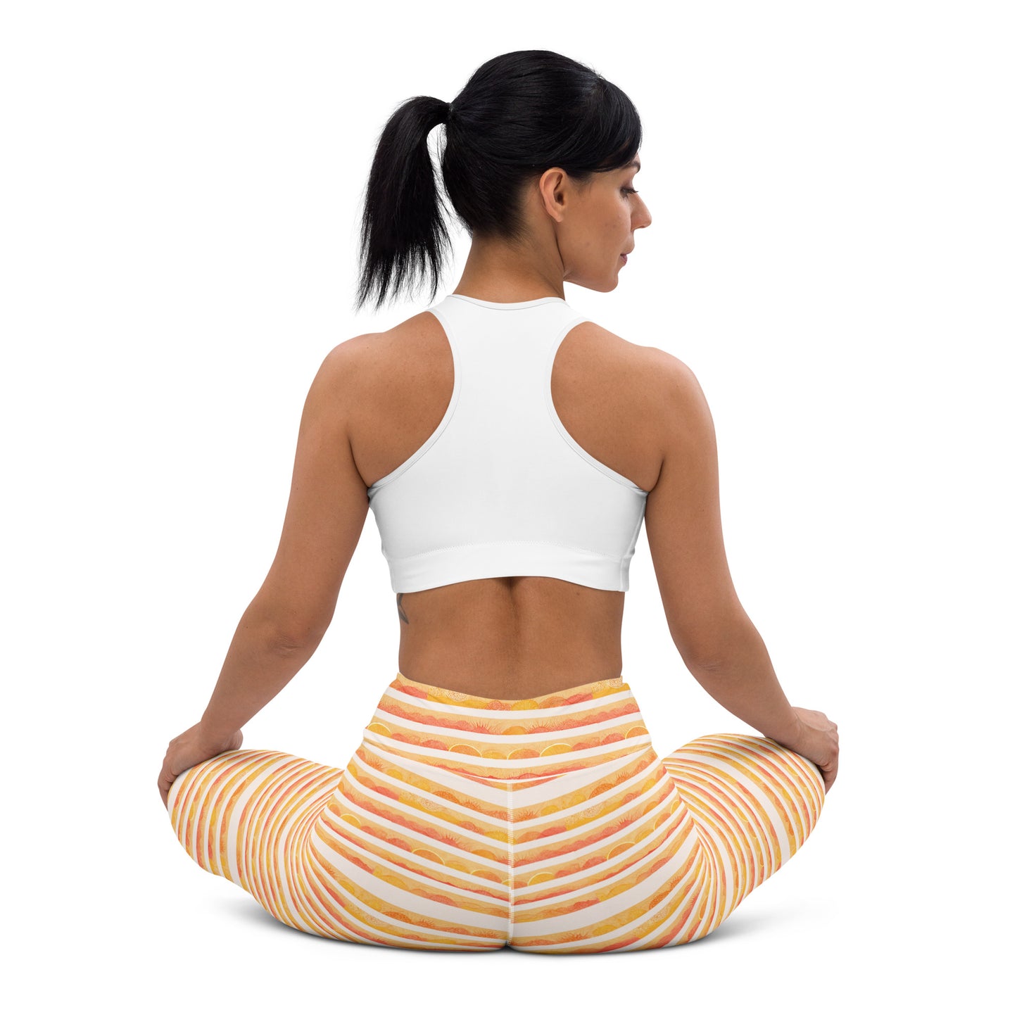 Rising Sun Yoga Leggings